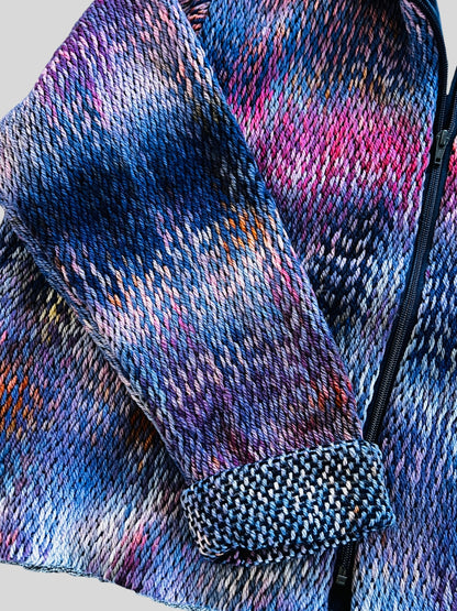 Handwoven Oversized Wool Jacket