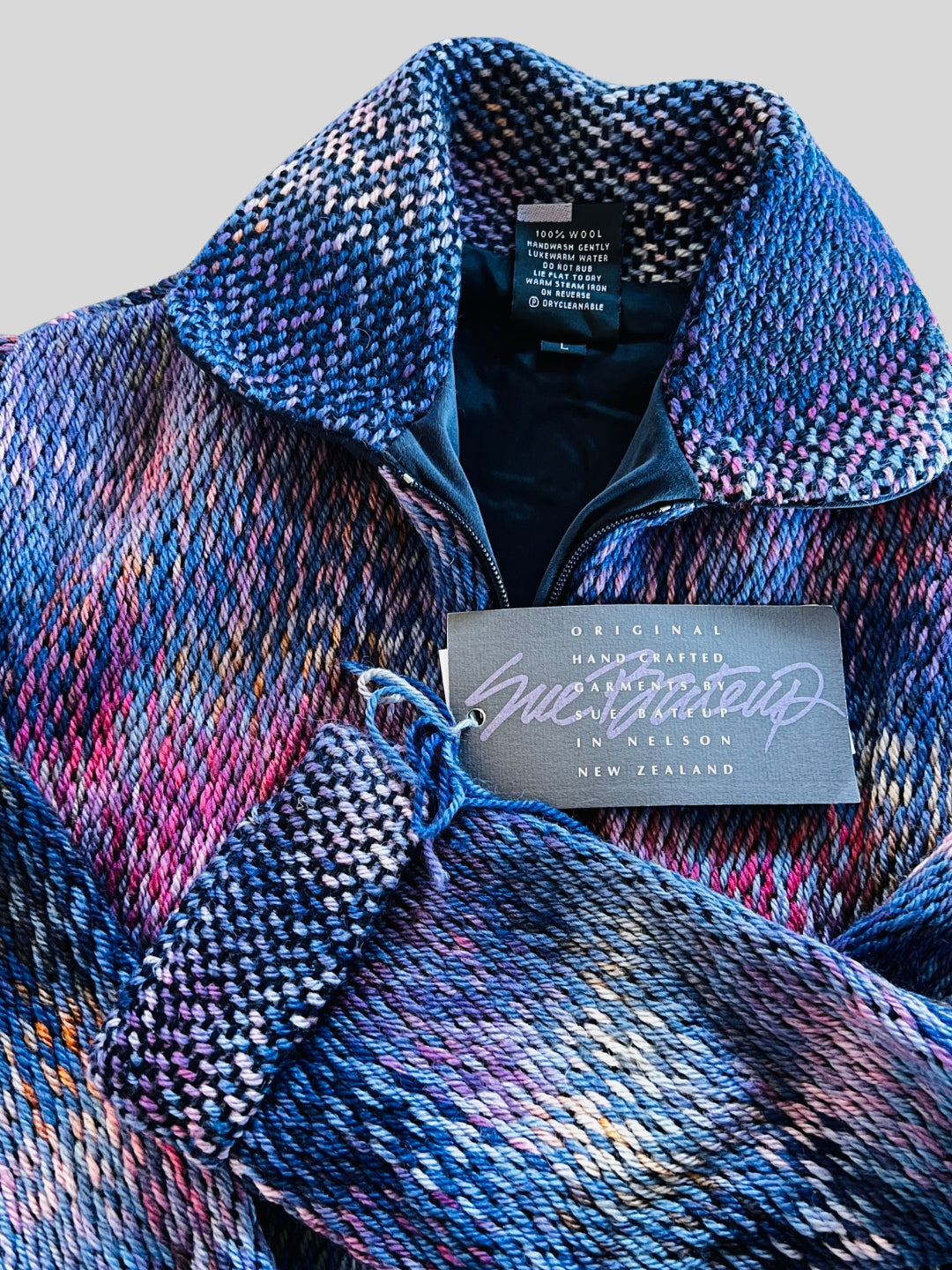 Handwoven Oversized Wool Jacket