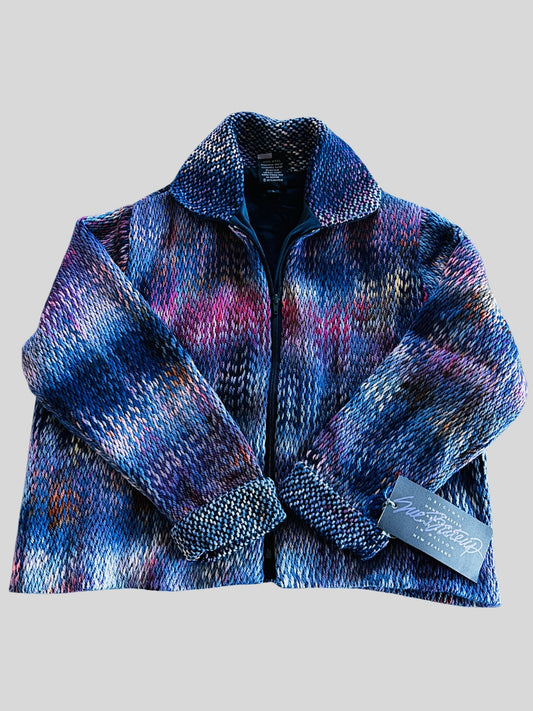 Handwoven Oversized Wool Jacket