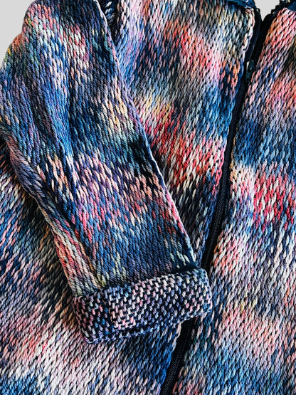 Handwoven Oversized Wool Jacket