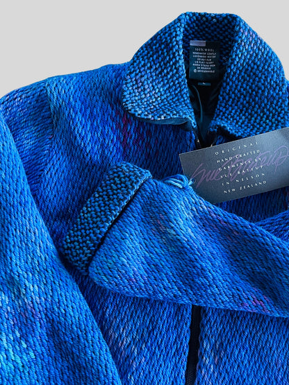 Handwoven Oversized Wool Jacket