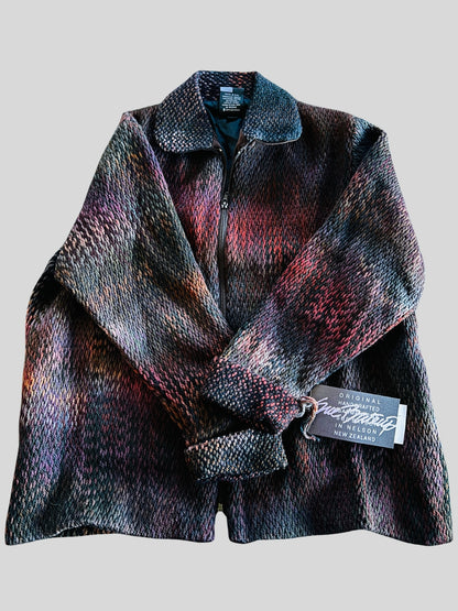 Handwoven Oversized Wool Jacket