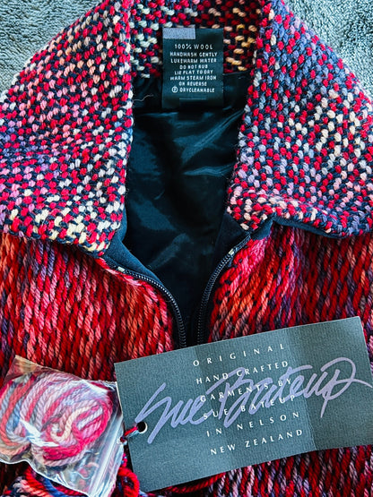 Handwoven Oversized Wool Jacket