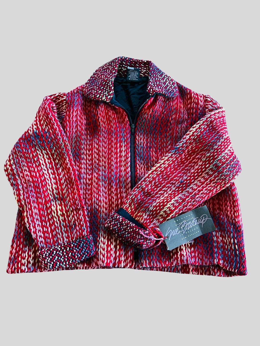 Handwoven Oversized Wool Jacket