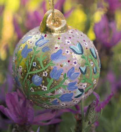 HAND PAINTED CLAY BAUBLES