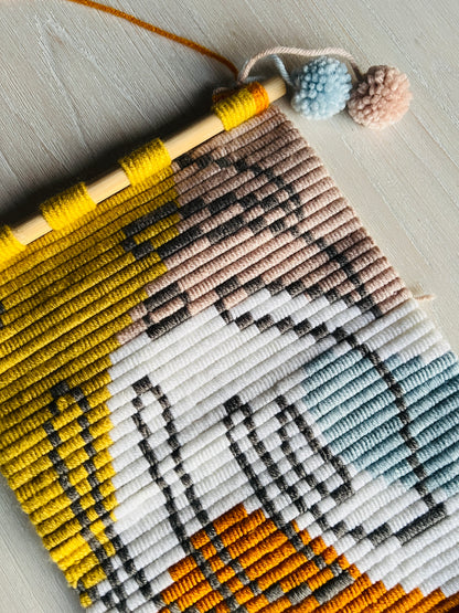 ONE STITCH WALL HANGING