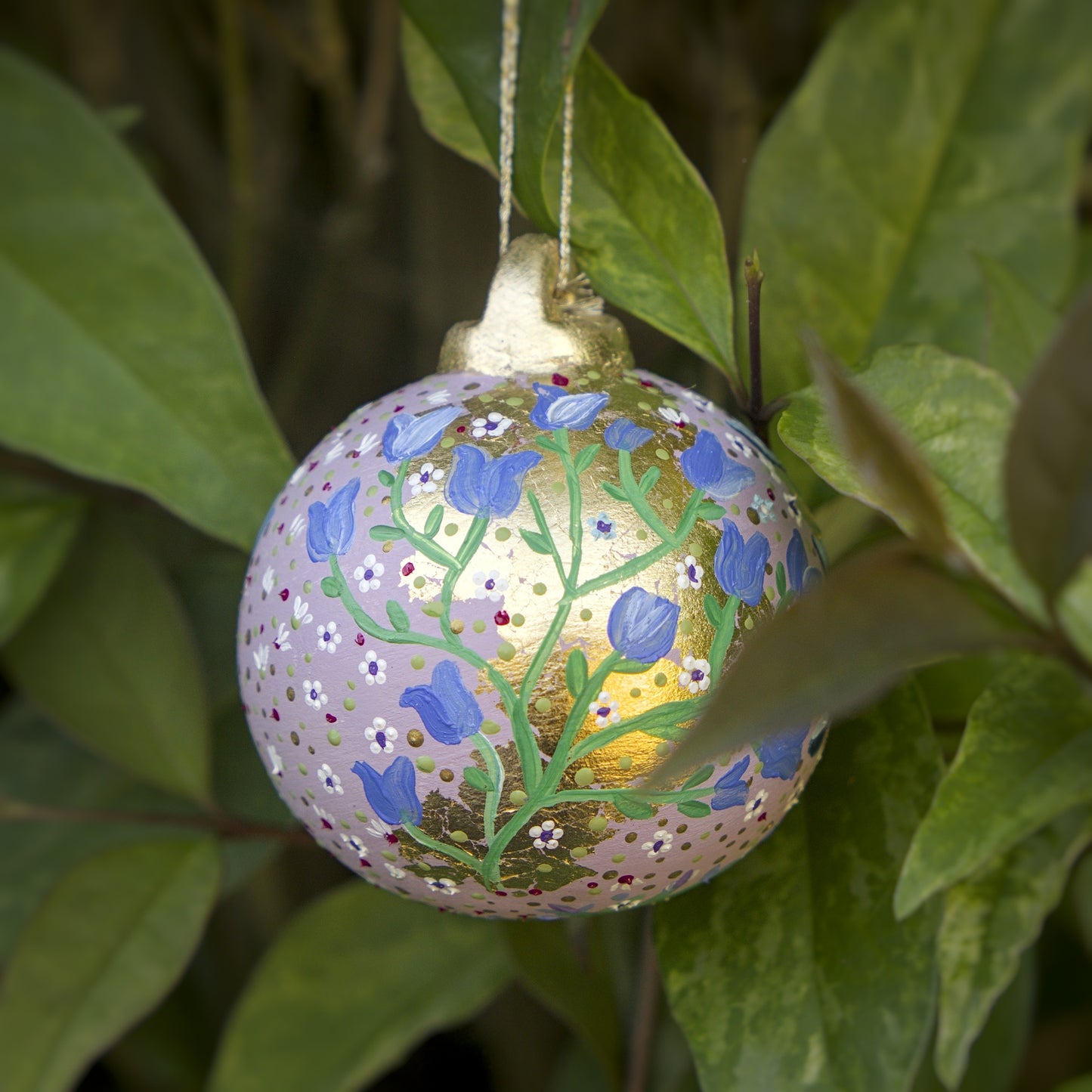 HAND PAINTED CLAY BAUBLES