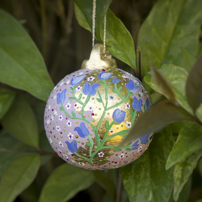 HAND PAINTED CLAY BAUBLES