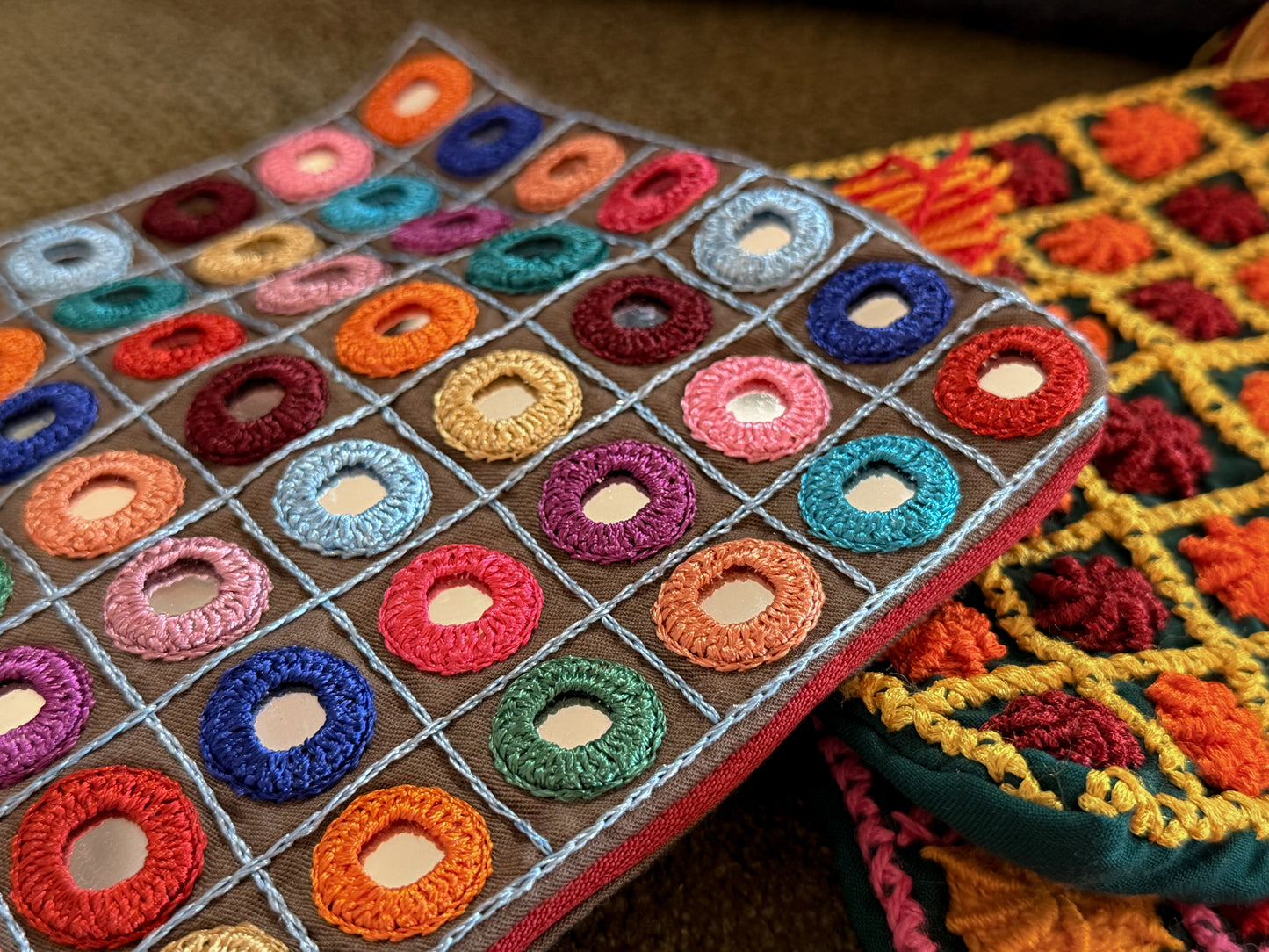 Afghan Embroidered Purses