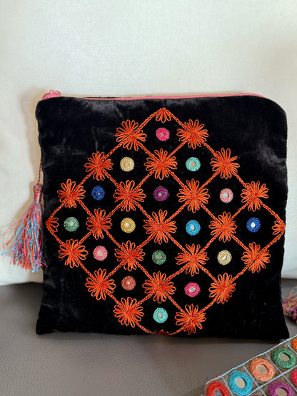 Afghan Velvet Purses
