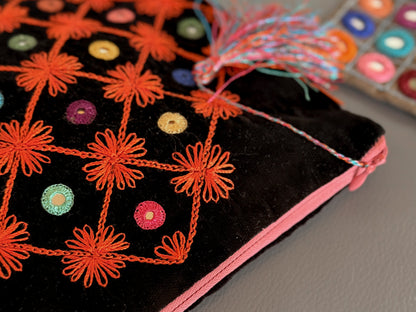 Afghan Velvet Purses