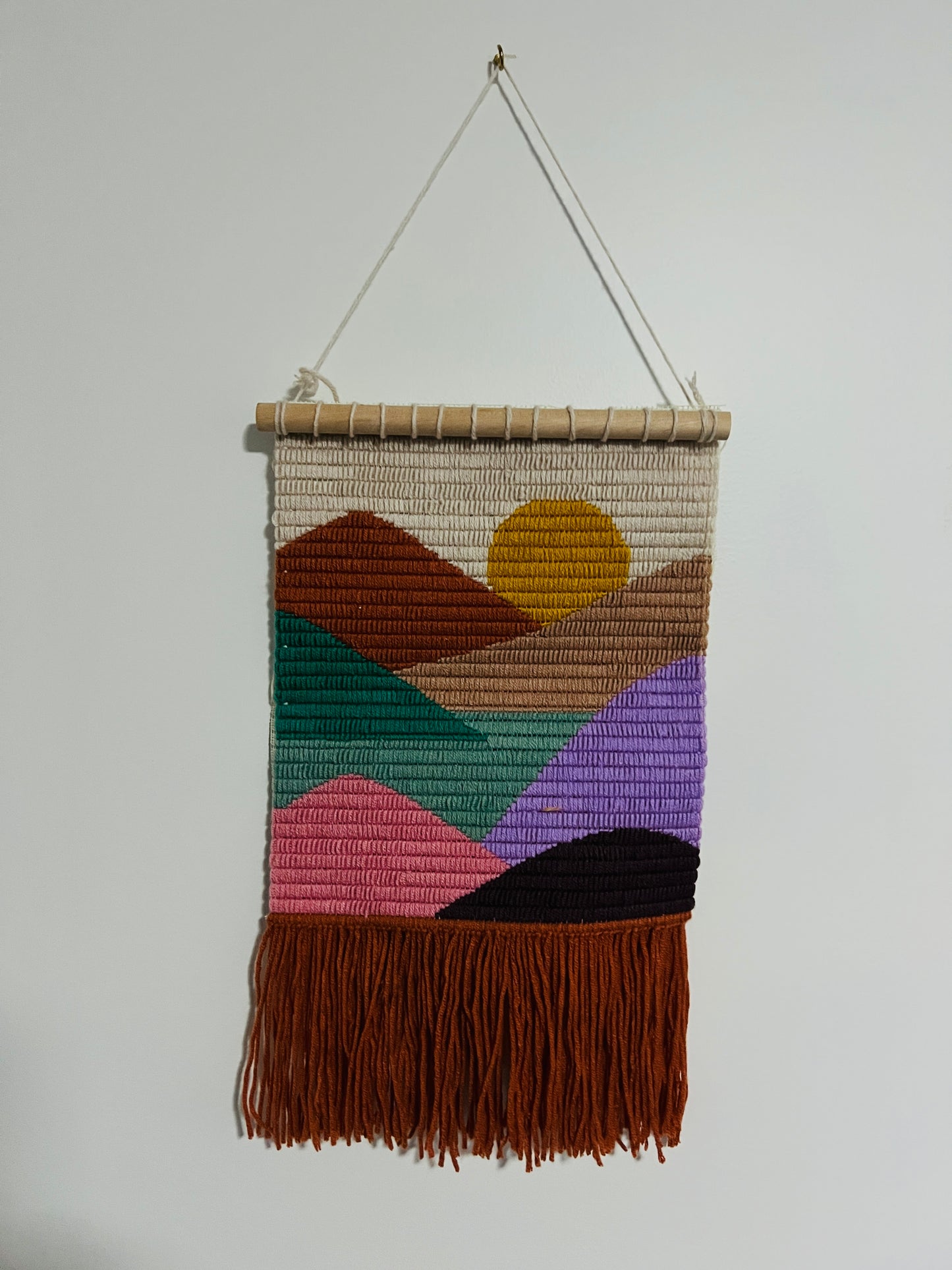 ONE STITCH WALL HANGING