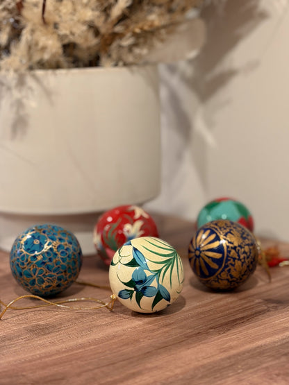 Hand-Painted Kashmiri Bauble