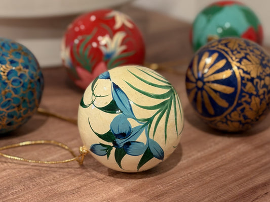 Hand-Painted Kashmiri Bauble