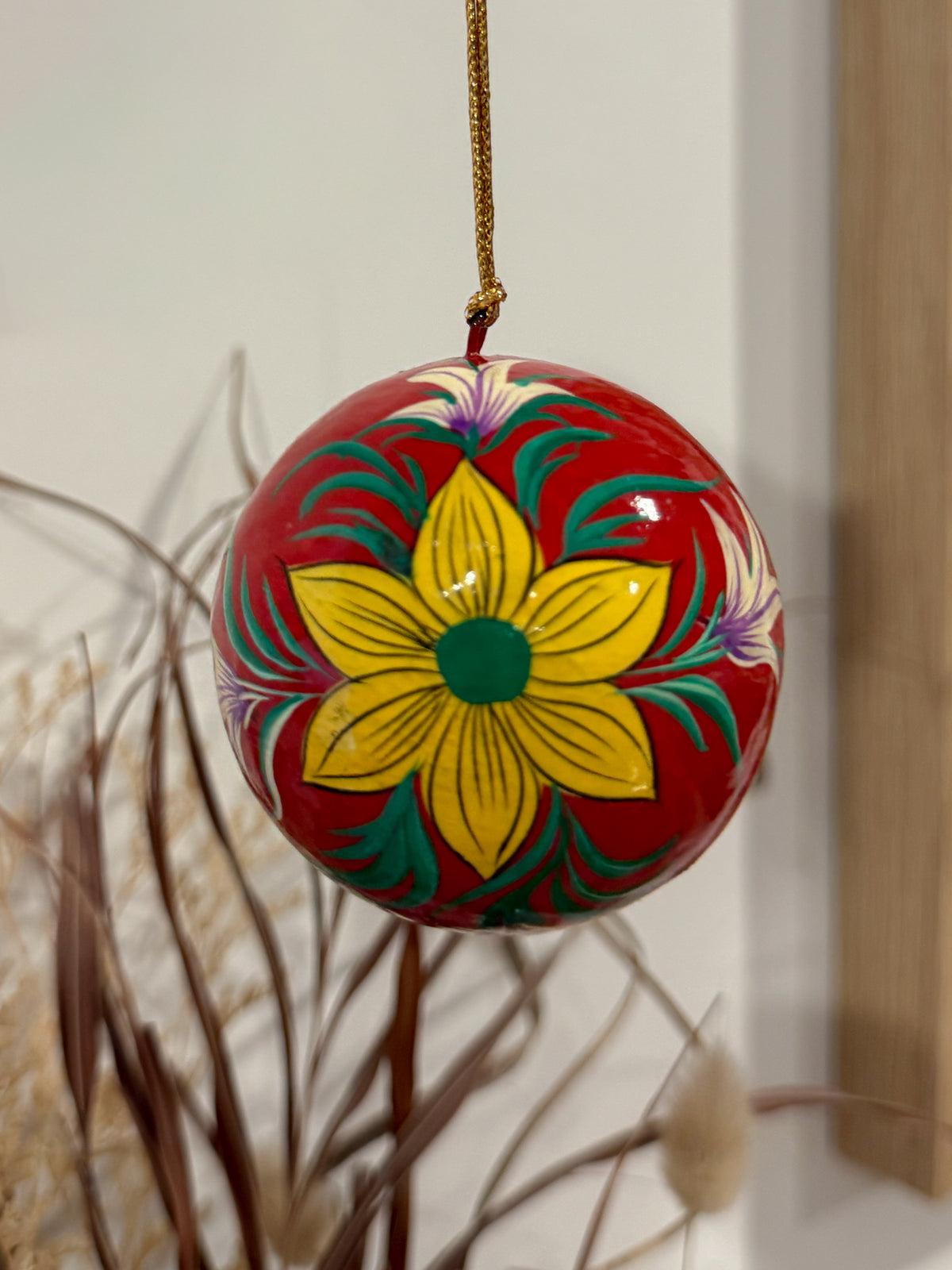 Hand-Painted Kashmiri Bauble