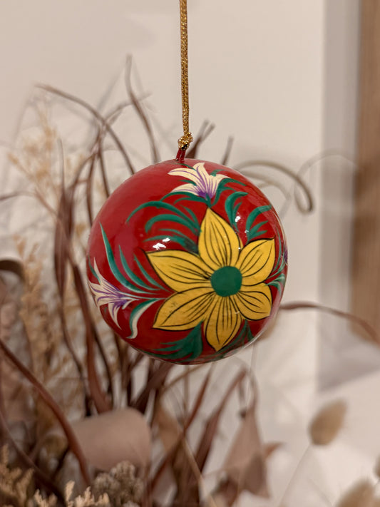Hand-Painted Kashmiri Bauble