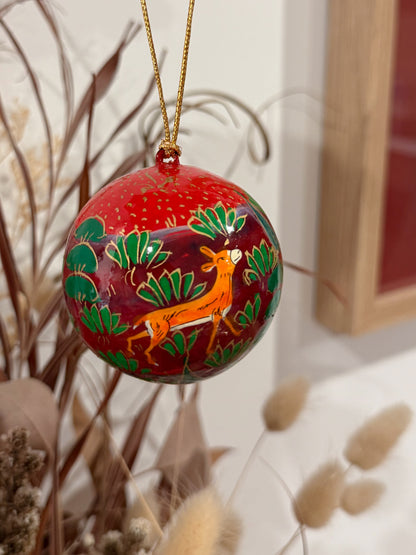Hand-Painted Kashmiri Bauble