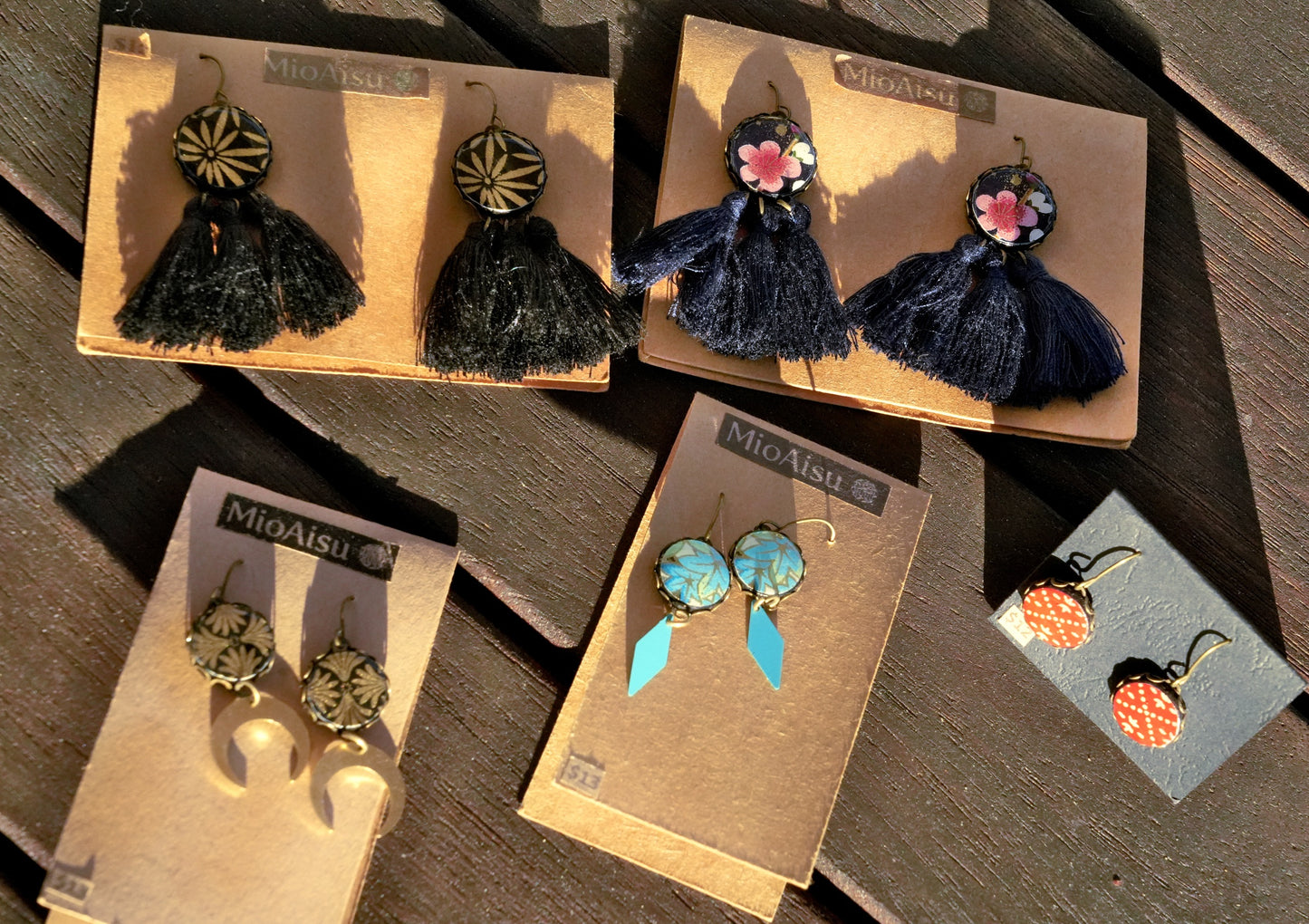 Handmade Japanese Earrings