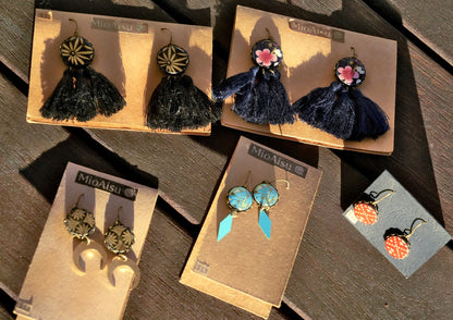Handmade Japanese Earrings