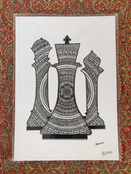 SHASHINIS CHESS PIECES