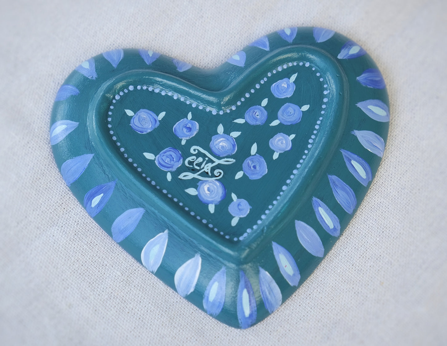 Hand Painted Ceramic Trinket