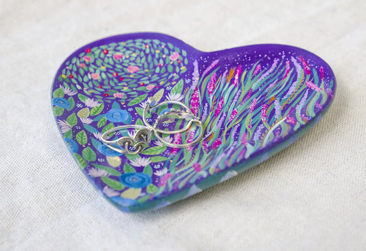 Hand Painted Ceramic Trinket